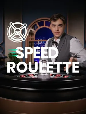 Table de Speed Roulette en direct